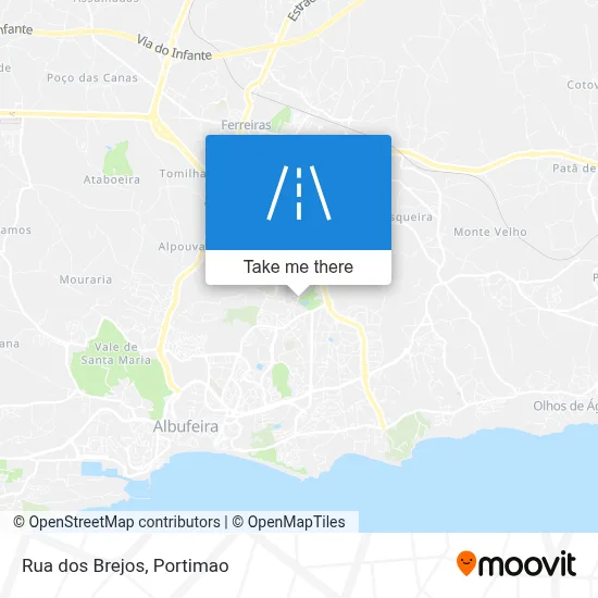 Rua dos Brejos map