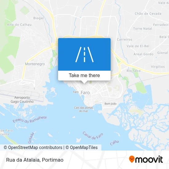 Rua da Atalaia map