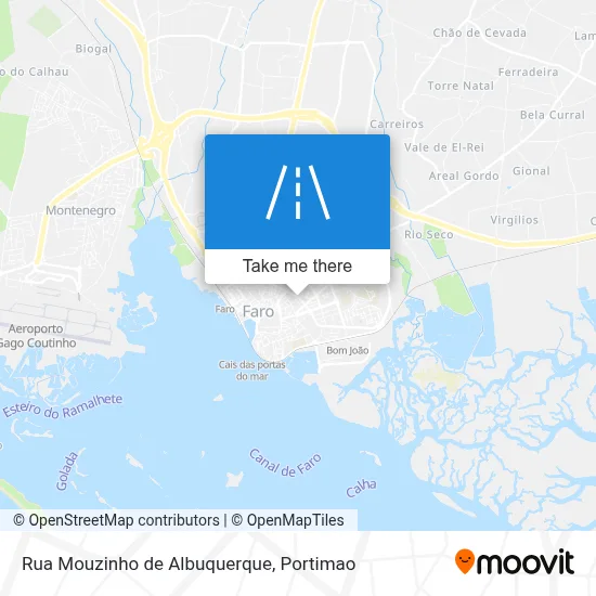 Rua Mouzinho de Albuquerque map