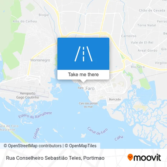 Rua Conselheiro Sebastião Teles map