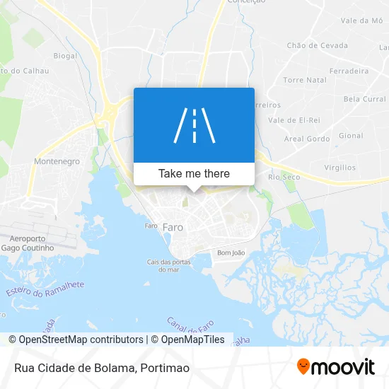 Rua Cidade de Bolama map