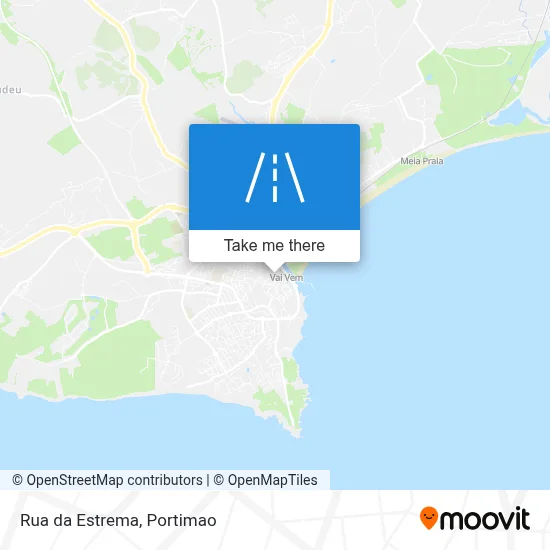 Rua da Estrema map