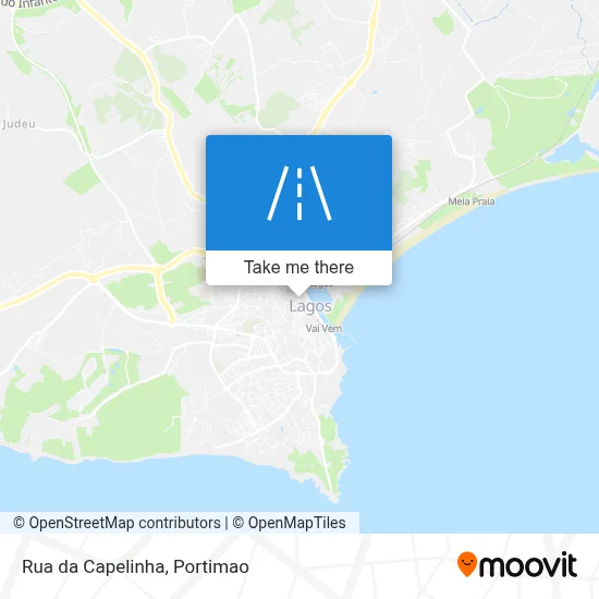 Rua da Capelinha map