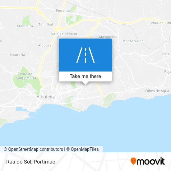 Rua do Sol map