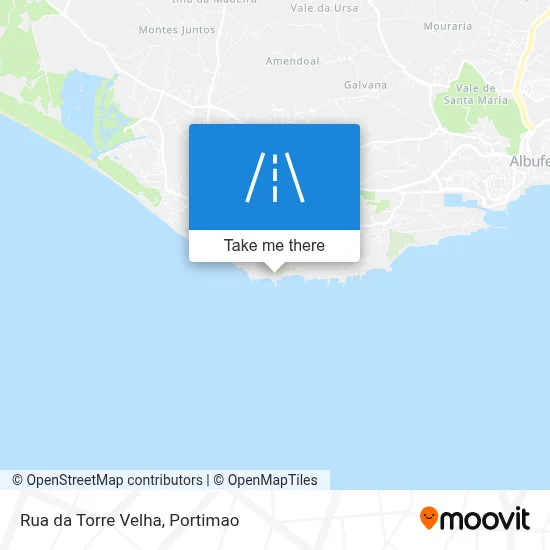 Rua da Torre Velha map
