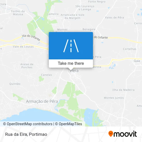 Rua da Eira map
