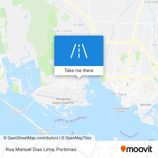 Rua Manuel Dias Lima map