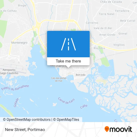 Rua Nova map