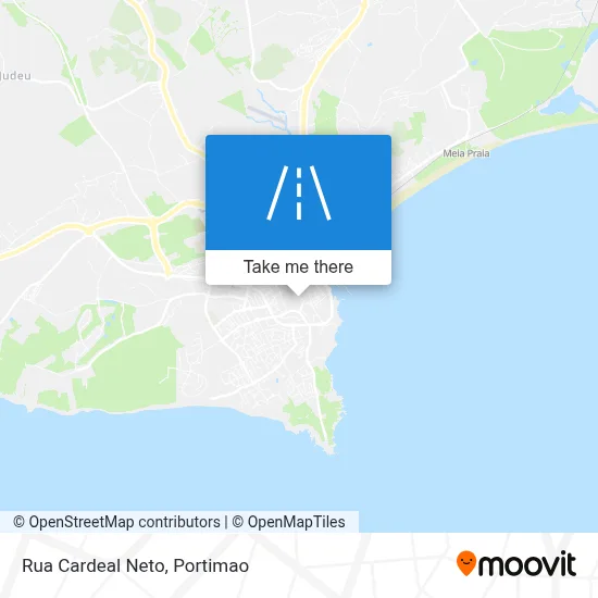 Rua Cardeal Neto map