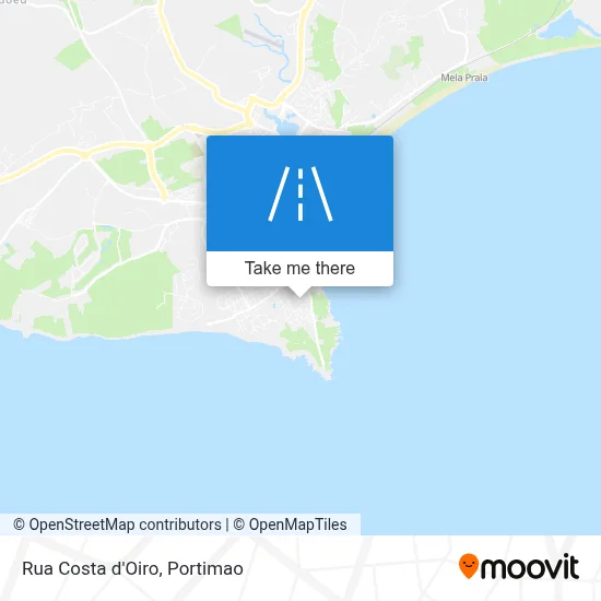 Rua Costa d'Oiro map