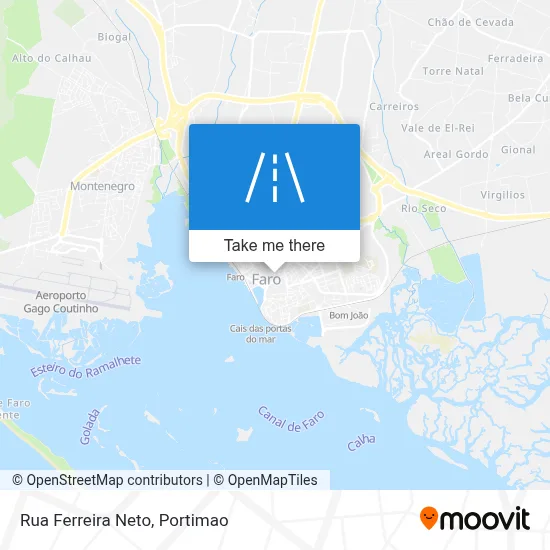 Rua Ferreira Neto map