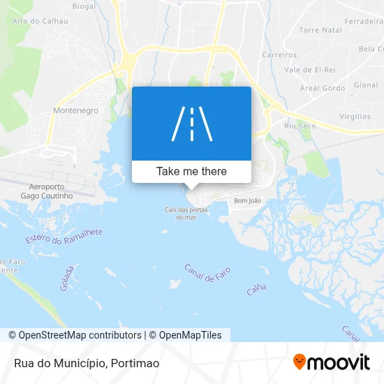 Rua do Município map