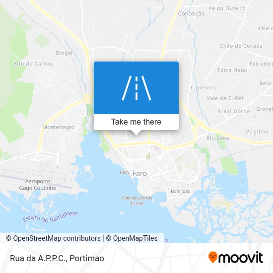 Rua da A.P.P.C. map
