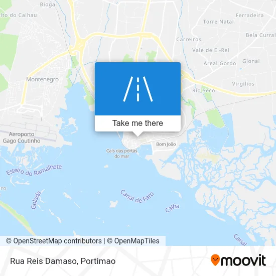Rua Reis Damaso map