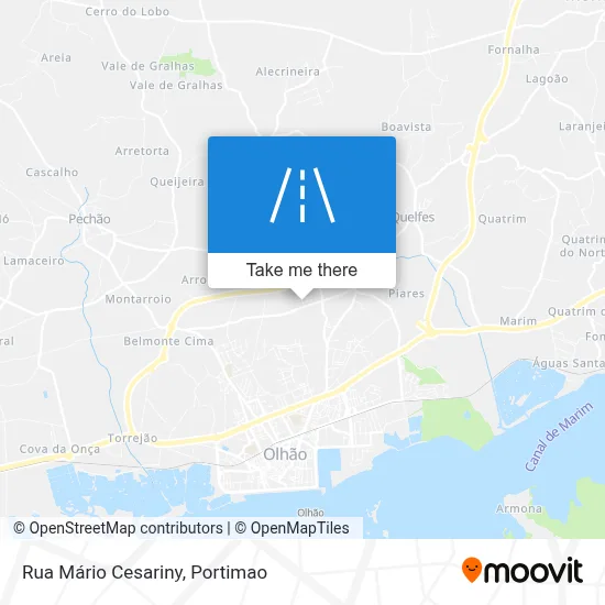 Rua Mário Cesariny map