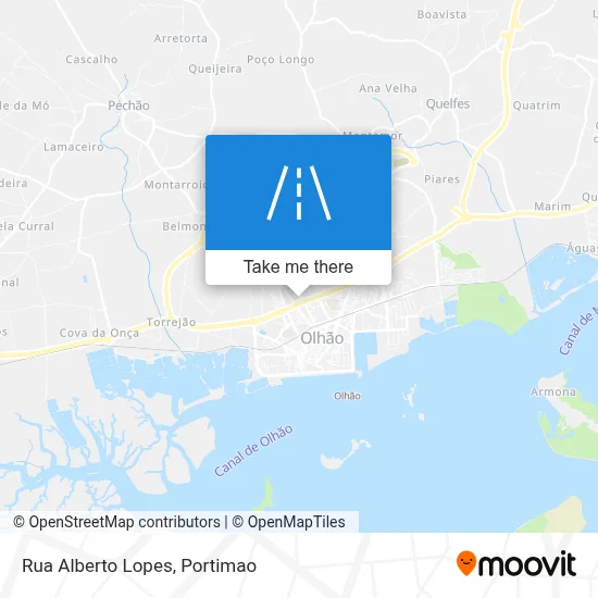 Rua Alberto Lopes map