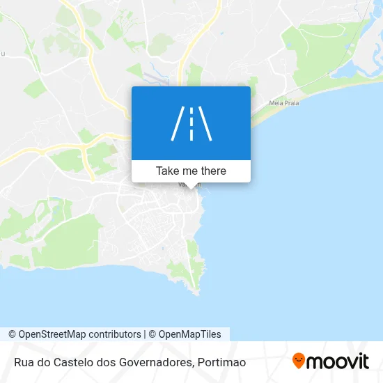 Rua do Castelo dos Governadores map