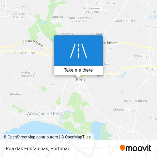 Rua das Fontainhas map