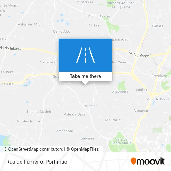 Rua do Fumeiro map