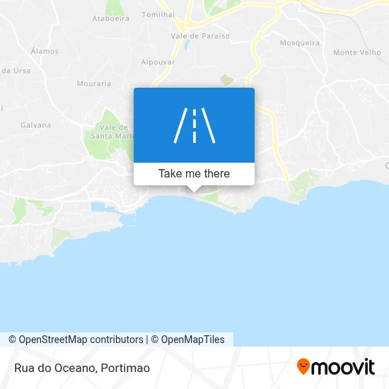 Rua do Oceano map