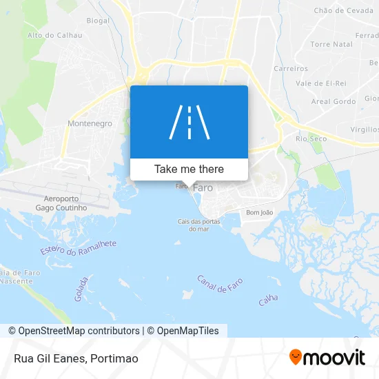 Rua Gil Eanes map
