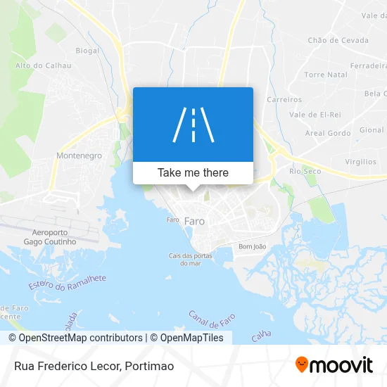 Rua Frederico Lecor map