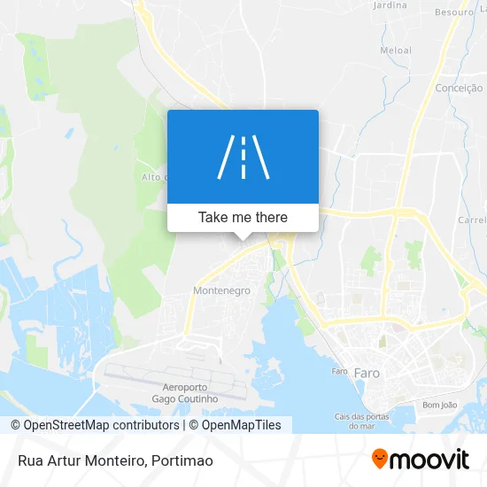 Rua Artur Monteiro map