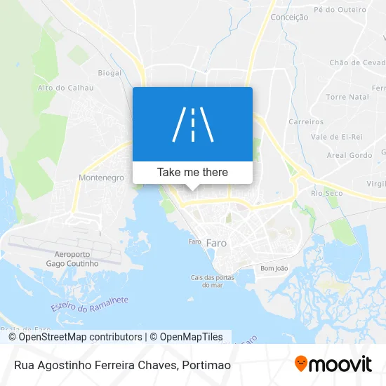Rua Agostinho Ferreira Chaves map