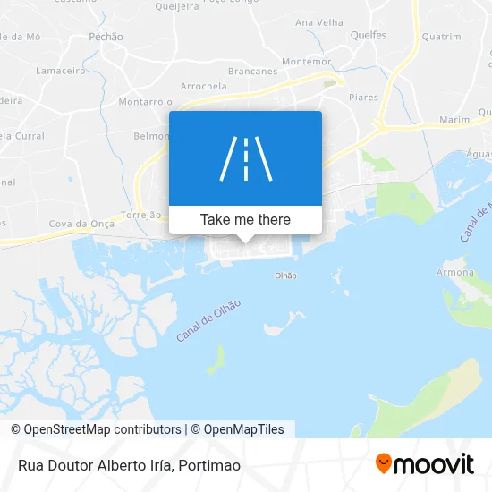 Rua Doutor Alberto Iría map