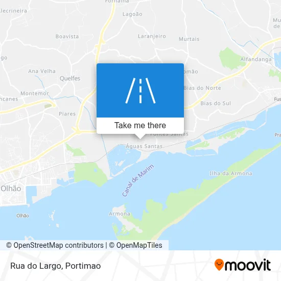 Rua do Largo map