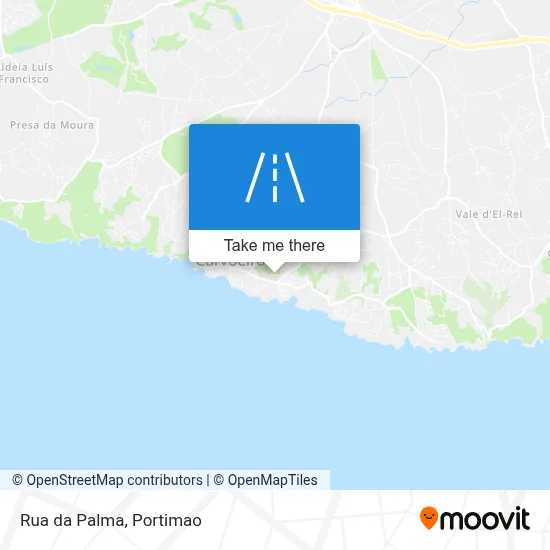 Rua da Palma map