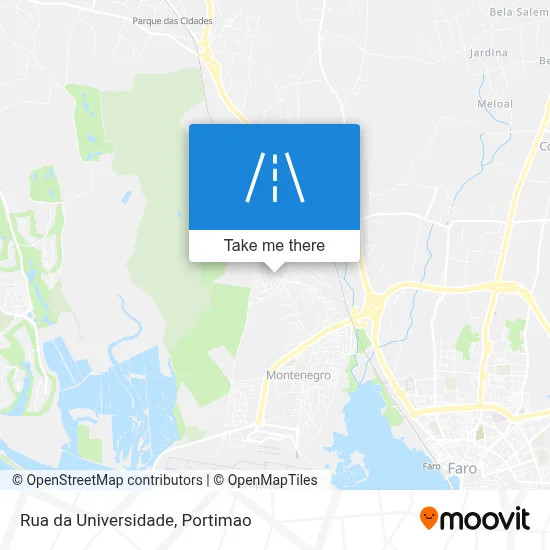 Rua da Universidade map