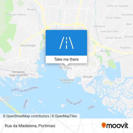 Rua da Madalena map