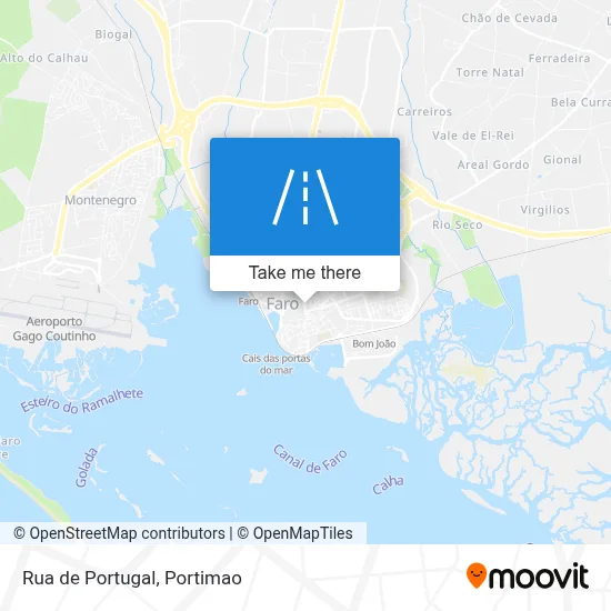 Rua de Portugal map