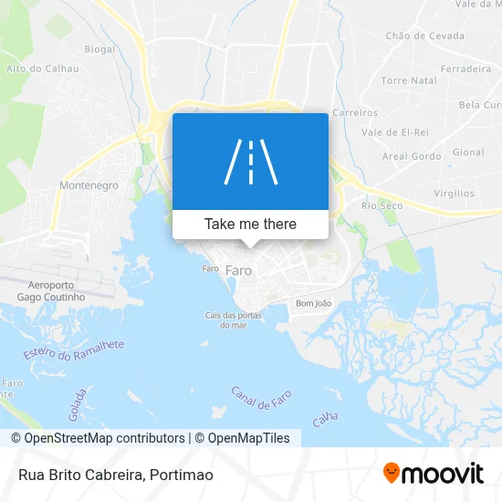 Rua Brito Cabreira map