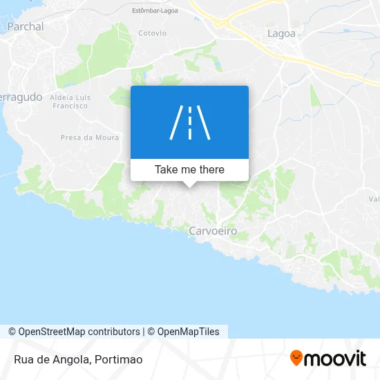 Rua de Angola map