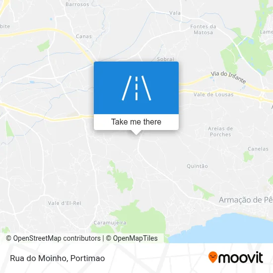 Rua do Moinho map