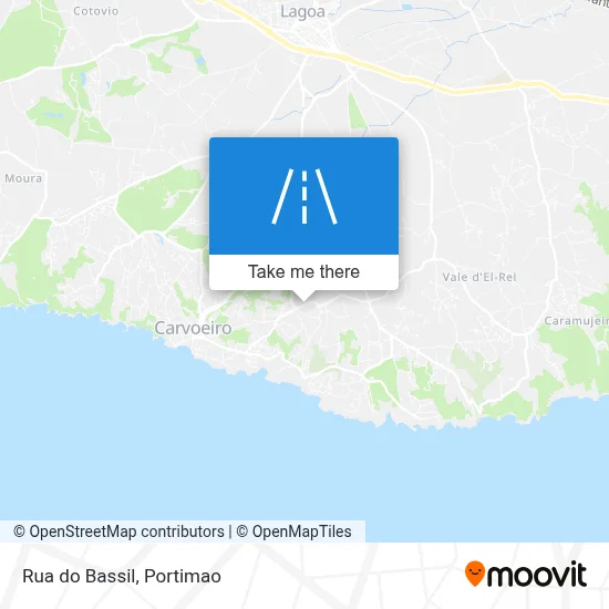 Rua do Bassil map
