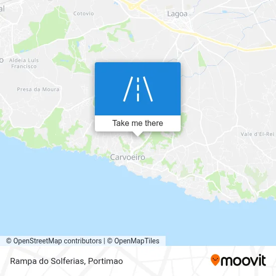 Rampa do Solferias map