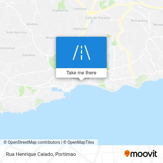 Rua Henrique Calado map