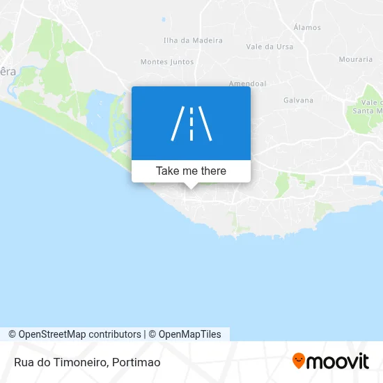 Rua do Timoneiro map