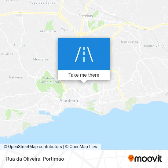 Rua da Oliveira map