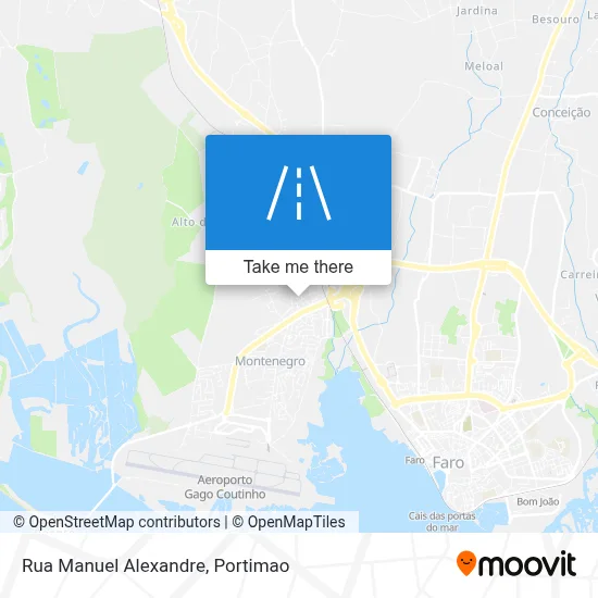 Rua Manuel Alexandre map