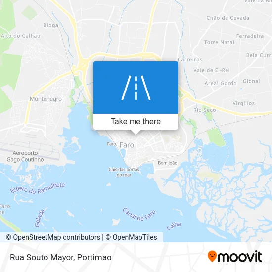 Rua Souto Mayor map