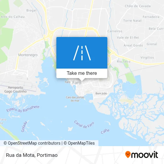 Rua da Mota map