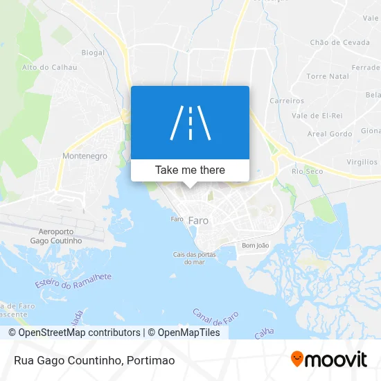 Rua Gago Countinho map