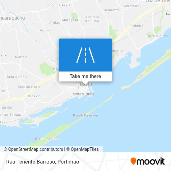 Rua Tenente Barroso map