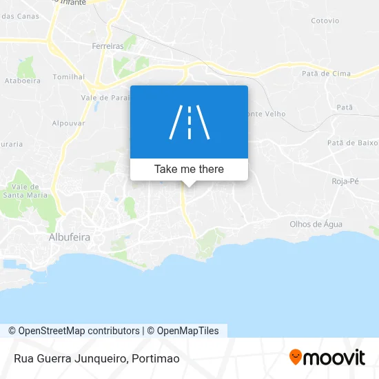 Rua Guerra Junqueiro map