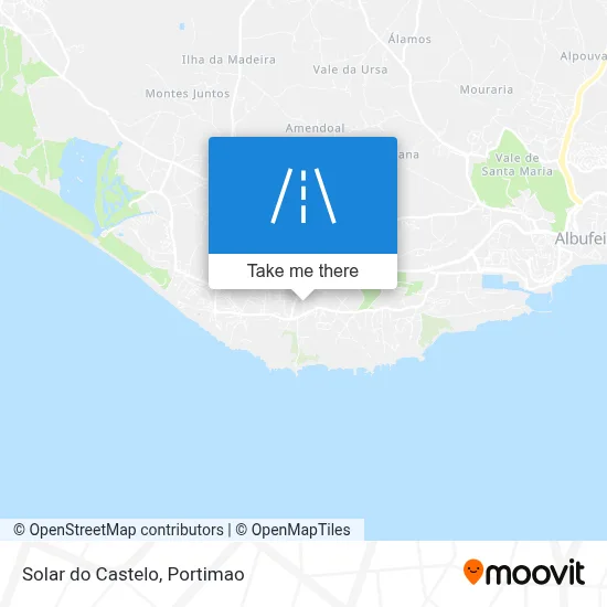 Solar do Castelo map