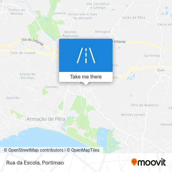 Rua da Escola map